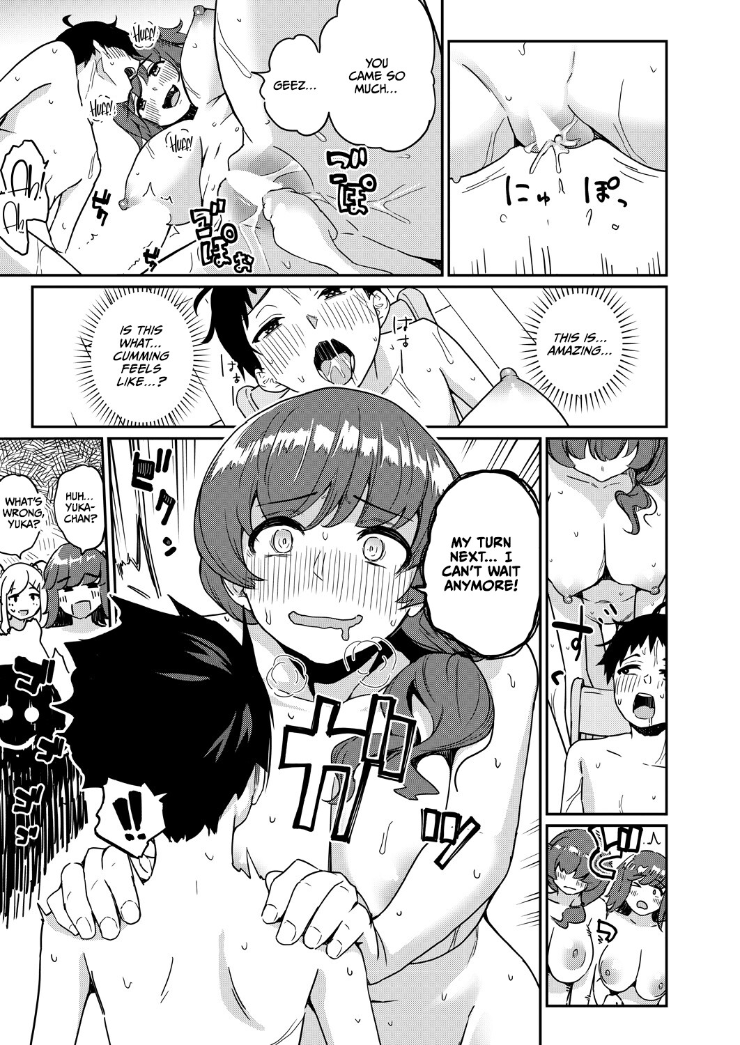 Hentai Manga Comic-So, the girls started talking about some kind of -Read-16